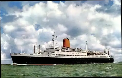 Ak Vierschrauben TS Bremen, Dampfer, Norddeutscher Lloyd