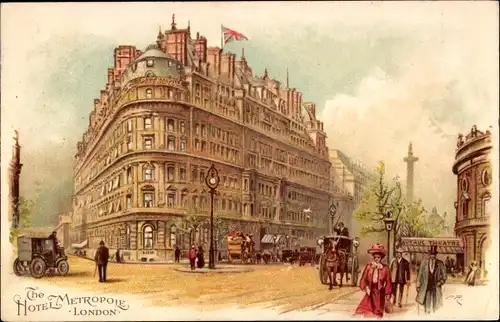 Ak London City, The Hotel Metropole
