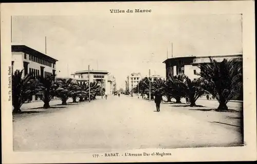 Ak Rabat Marokko, Avenue Dar el Maghzen