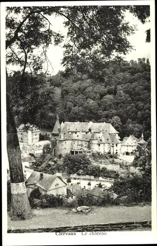 Ak Clervaux Clerf Luxembourg, Schloss