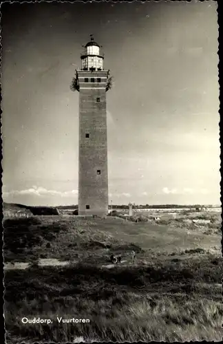 Ak Oostdijk Ouddorp Südholland, Vuurtoren