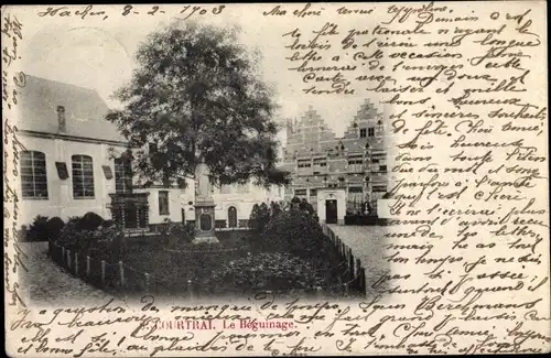 Ak Kortrijk Courtrai Westflandern, Le Beguinage