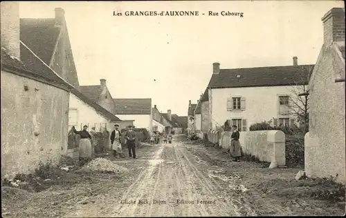 Ak Auxonne Côte d’Or, Rue Cabourg