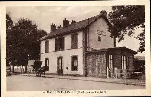 Ak Bailleau le Pin Eure et Loir, La Gare