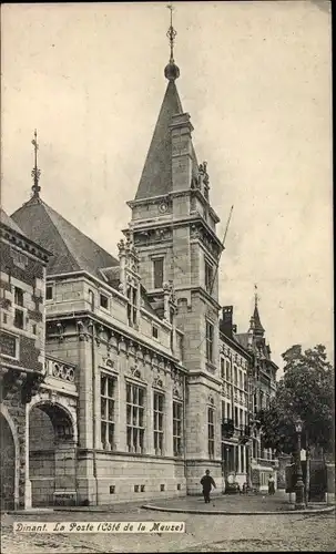 Ak Dinant Wallonien Namur, La Poste (Cote de la Meuse)