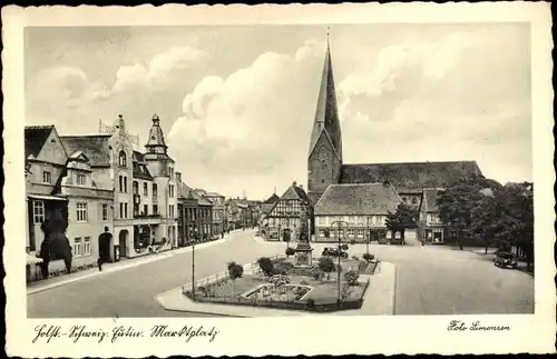 Ak Eutin in Ostholstein, Marktplatz