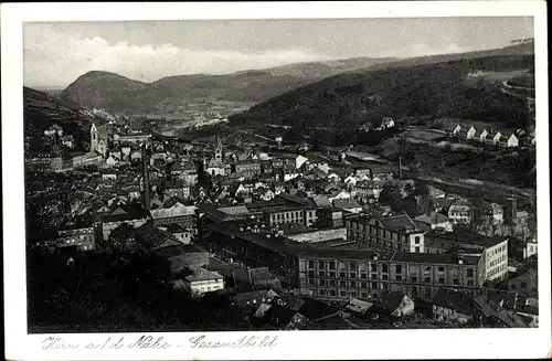 Ak Kirn an der Nahe, Gesamtansicht, Panorama