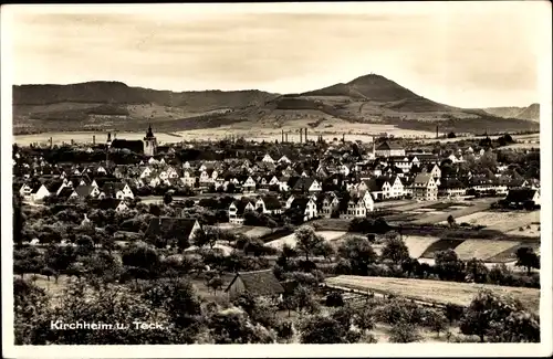 Ak Kirchheim unter Teck Baden Württemberg, Gesamtansicht, Panorama