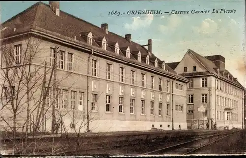 Ak Griesheim bei Darmstadt, Caserne Garnier Du Plessis