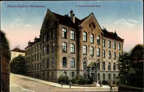 Ak Kaiserslautern in Rheinland Pfalz, Kreisoberrealschule