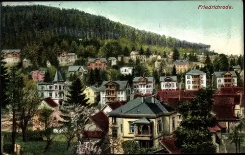 Ak Friedrichroda im Thüringer Wald, Panorama