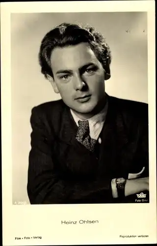 Ak Schauspieler Heinz Ohlsen, Portrait, Anzug