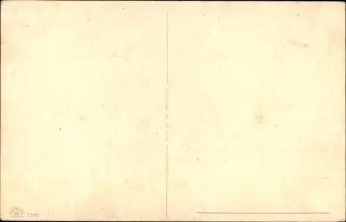 Künstler Ak Hundeportrait