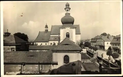 Ak Rumburk Rumburg Region Aussig, Klosterkirche