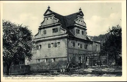 Ak Oberlössnitz Oberlößnitz Radebeul Sachsen, Bennoschlösschen