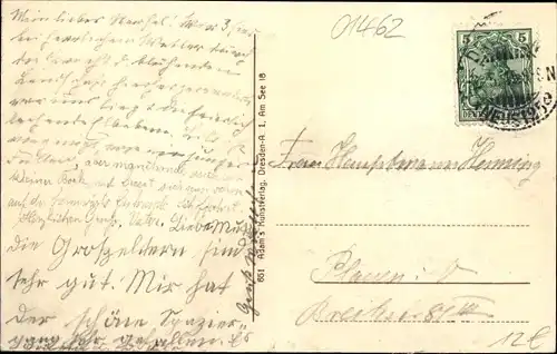 Ak Dresden Cossebaude, Albrechtshöhe