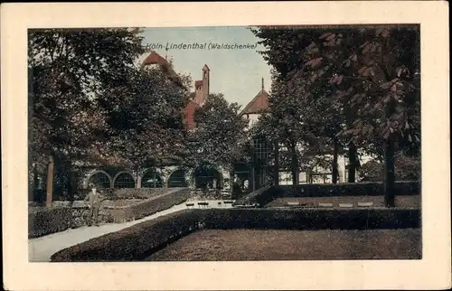 Ak Lindenthal Köln am Rhein, Waldschenke