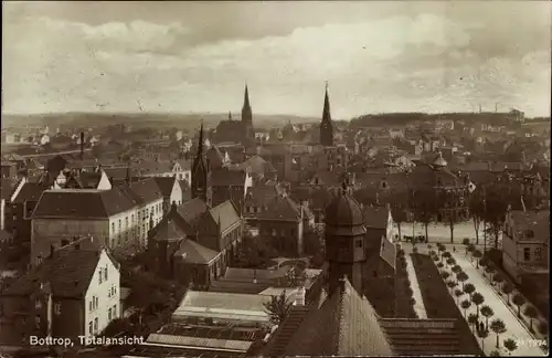 Ak Bottrop im Ruhrgebiet, Totalansicht