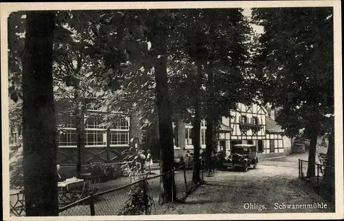 Ak Ohligs Solingen Bergisches Land, Schwanenmühle, Bes. Schlicker