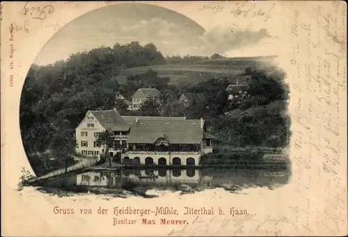Ak Haan Nordrhein Westfalen, Heidberger Mühle, Ittertal