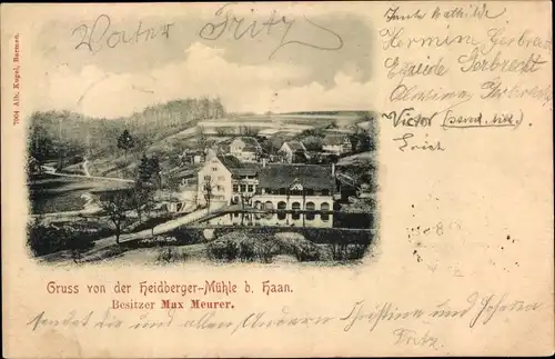 Ak Haan Nordrhein Westfalen, Heidberger Mühle, Ittertal