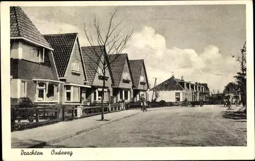 Ak Dragten Drachten Friesland Niederlande, Oudeweg