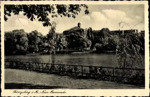 Ak Kaliningrad Königsberg Ostpreußen, Neue Promenade