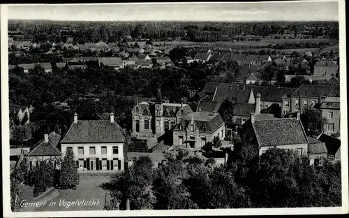 Ak Gemert Bakel Nordbrabant Niederlande, Ort aus Vogelschau
