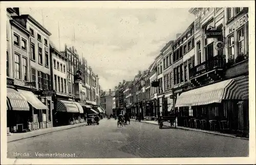 Ak Breda Nordbrabant Niederlande, Veemarktstraat