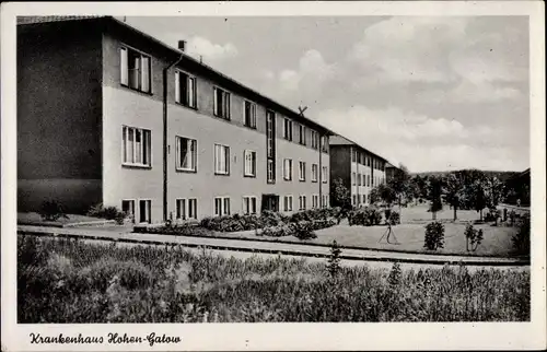 Ak Berlin Spandau Gatow, Krankenhaus Hohen Gatow