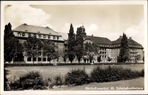 Ak Berlin Tempelhof, St. Josephskrankenhaus