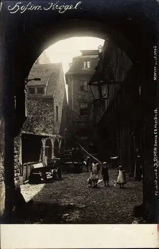 Foto Ak Berlin Mitte, Hof im Kögel, Kinder