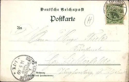 Litho Berlin Treptow Niederschöneweide, Restaurant Kyffhäuser, Innenansicht