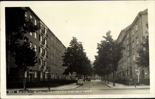 Foto Ak Berlin Wilmersdorf, Laubenheimerstraße