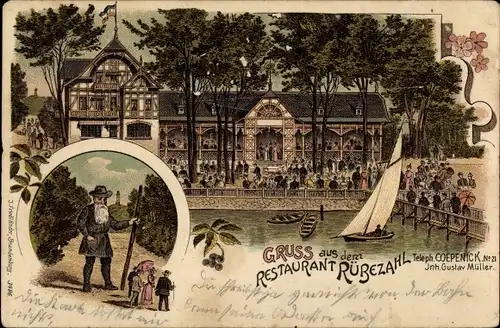 Litho Berlin Köpenick, Restaurant Rübezahl am Müggelsee