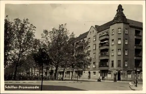 Ak Berlin Neukölln, Schillerpromenade