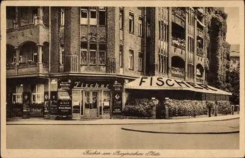Ak Berlin Schöneberg, Bayerischer Platz, Gastwirtschaft Fischer