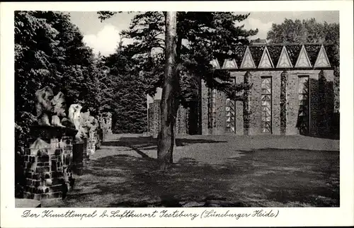 Ak Jesteburg in Niedersachsen, Kunsttempel