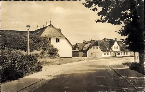 Ak Kampen auf Sylt, Dorfstraße