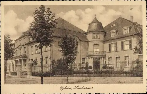 Ak Opladen Leverkusen im Rheinland, Landratsamt