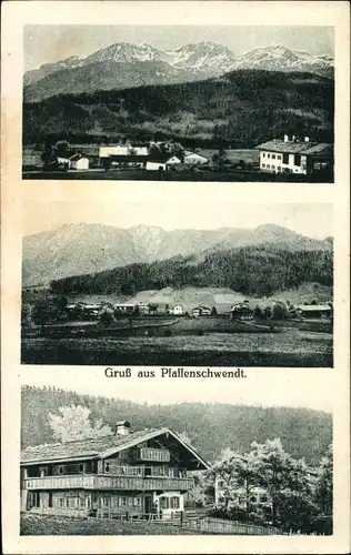 Ak Pfaffenschwendt Fieberbrunn in Tirol, Teilansichten, Gasthaus