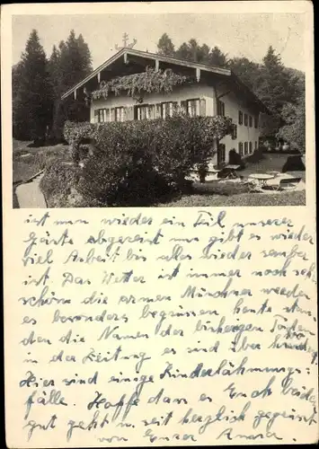 Ak Hohenaschau Aschau im Chiemgau Oberbayern, Bergfried