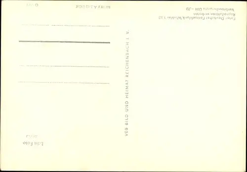 Ak Schauspielerin und Moderatorin Gerlind Ahnert, Portrait, DDR Deutscher Fernsehfunk