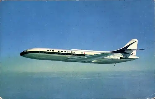Ak Französisches Passagierflugzeug, Air France, Caravelle
