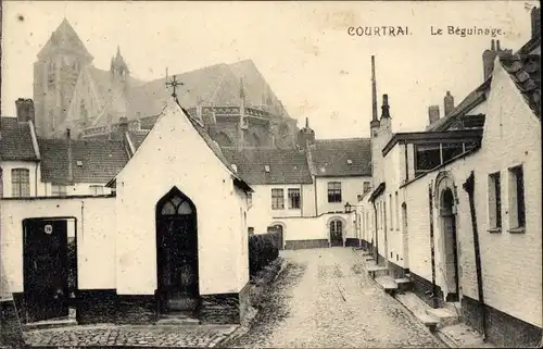 Ak Kortrijk Courtrai Westflandern, Le Beguinage