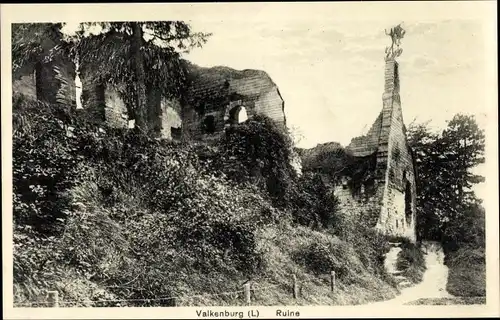 Ak Valkenburg aan de Geul Limburg Niederlande, Ruine