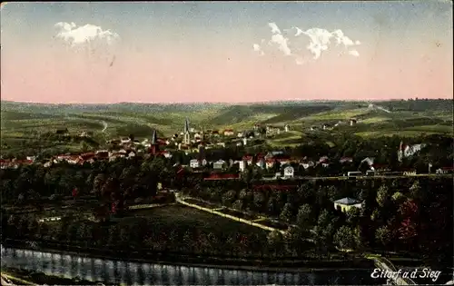 Ak Eitorf an der Sieg, Panorama