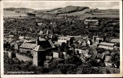Ak Bad Münstereifel in Nordrhein Westfalen, Panorama