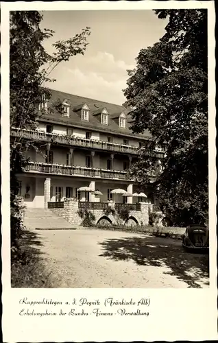 Ak Rupprechtstegen Hartenstein an der Pegnitz Mittelfranken, Erholungsheim Bundes-Finanz-Verwaltung