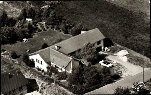 Ak Blankenheimerdorf Blankenheim an der Ahr Eifel, Pension Hess, Luftaufnahme